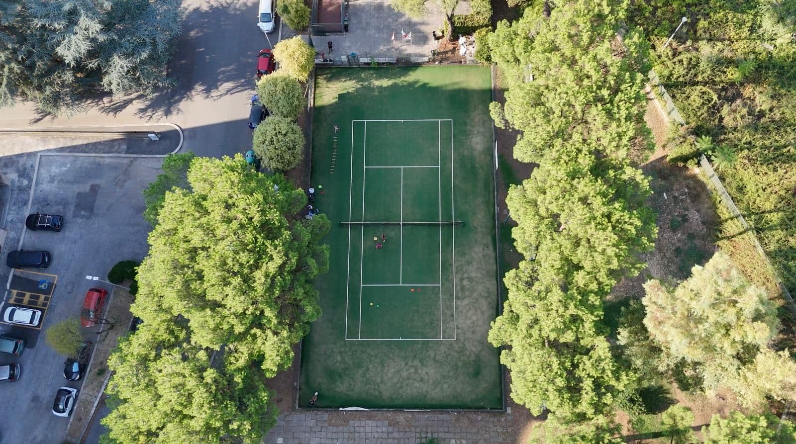 ASD Tennis Time dall'alto